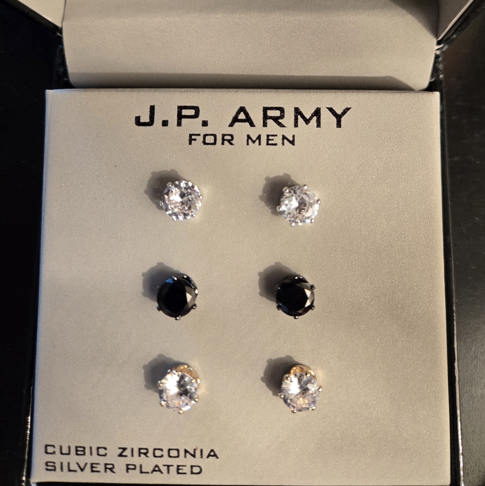 J.P Army Mens Earrings